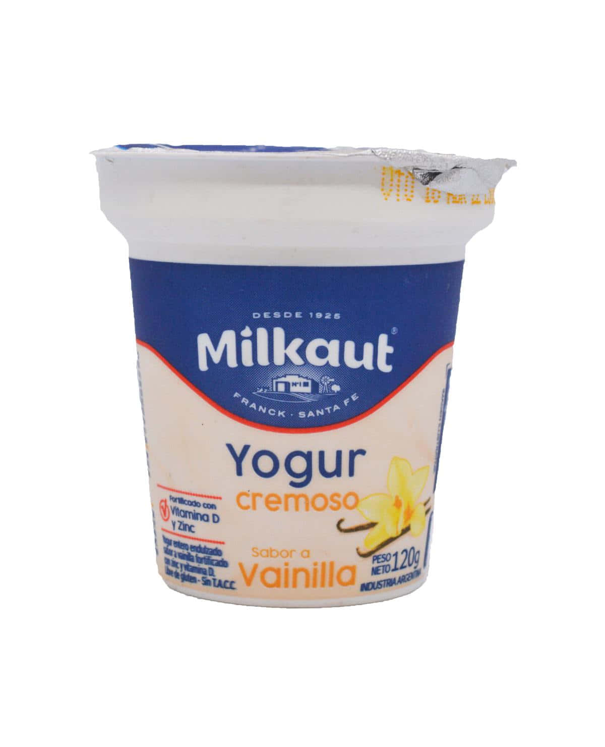 Yogur Milkaut Cremoso Vainilla 120 Gr